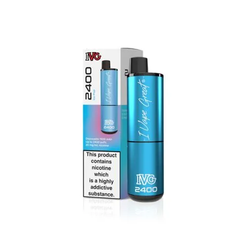 IVG 2400 Disposable Vape Device - 5 Pack Bundle Deal