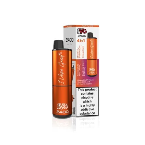 IVG 2400 Disposable Vape Device - 5 Pack Bundle Deal