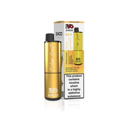 IVG 2400 Disposable Vape Device - 5 Pack Bundle Deal