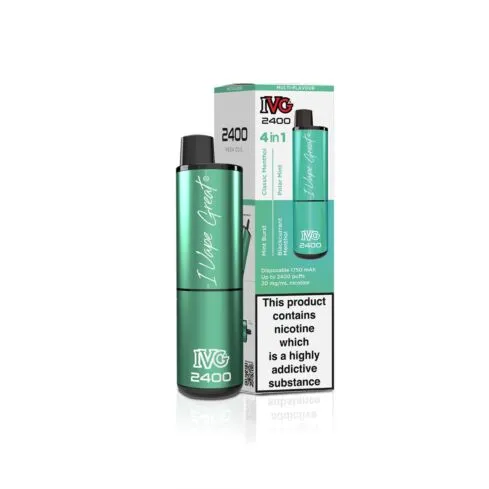 IVG 2400 Disposable Vape Device - 5 Pack Bundle Deal