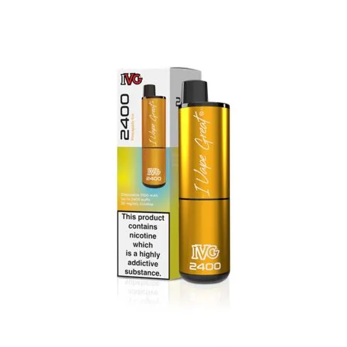 IVG 2400 Disposable Vape Device - 5 Pack Bundle Deal