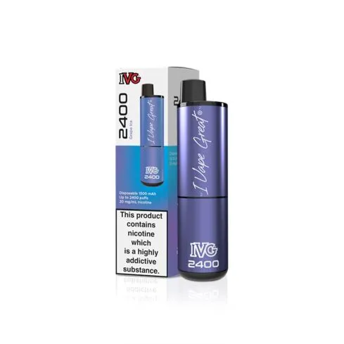 IVG 2400 Disposable Vape Device - 5 Pack Bundle Deal
