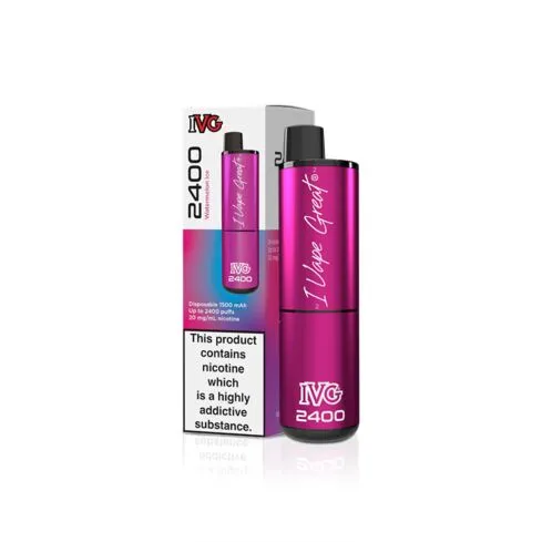 IVG 2400 Disposable Vape Device - 5 Pack Bundle Deal