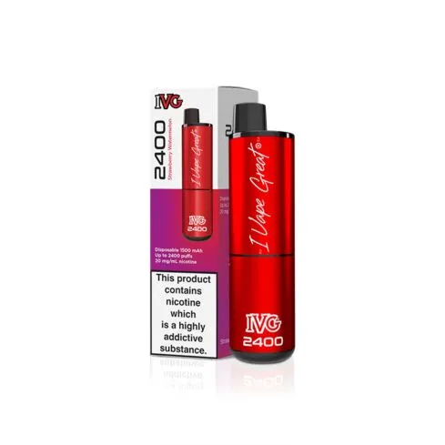 IVG 2400 Disposable Vape Device - 5 Pack Bundle Deal