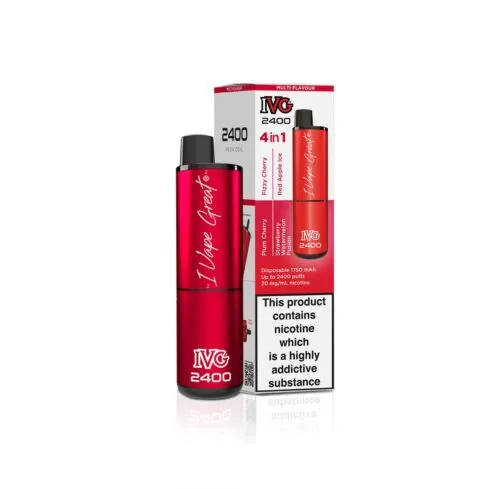 IVG 2400 Disposable Vape Device - 5 Pack Bundle Deal