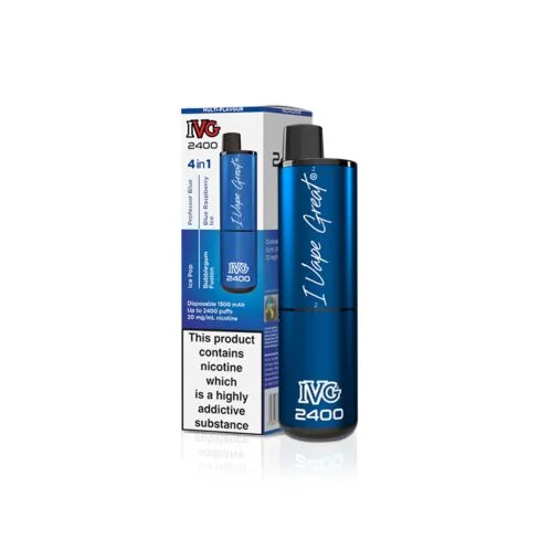 IVG 2400 Disposable Vape Device - 5 Pack Bundle Deal
