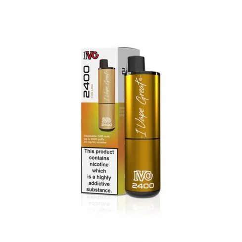 IVG 2400 Disposable Vape Device - 5 Pack Bundle Deal