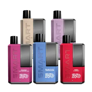 IVG Smart 5500 Disposable Vape Device - 5 Pack Bundle Deal