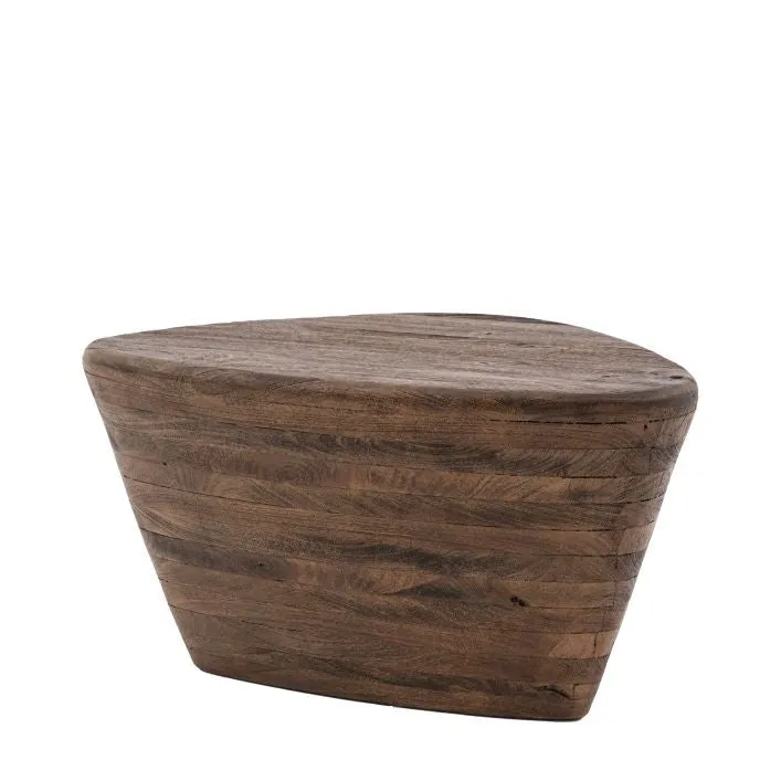 JAKE Triangular Wood Side Table