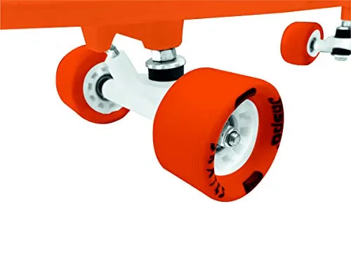 Jaspo Ride on Penny Polypropylene Skateboard Combo for Age Group Upto 10 Years (22" x 5.5)uk, Orange
