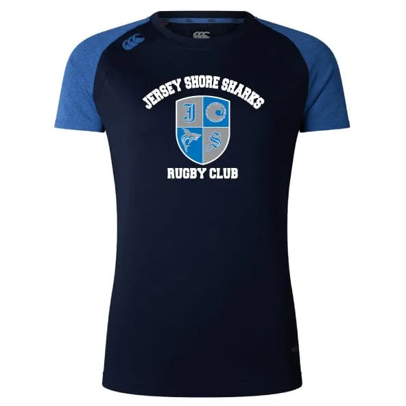 Jersey Shore Sharks Women's Elite Training Tee by Canterbury