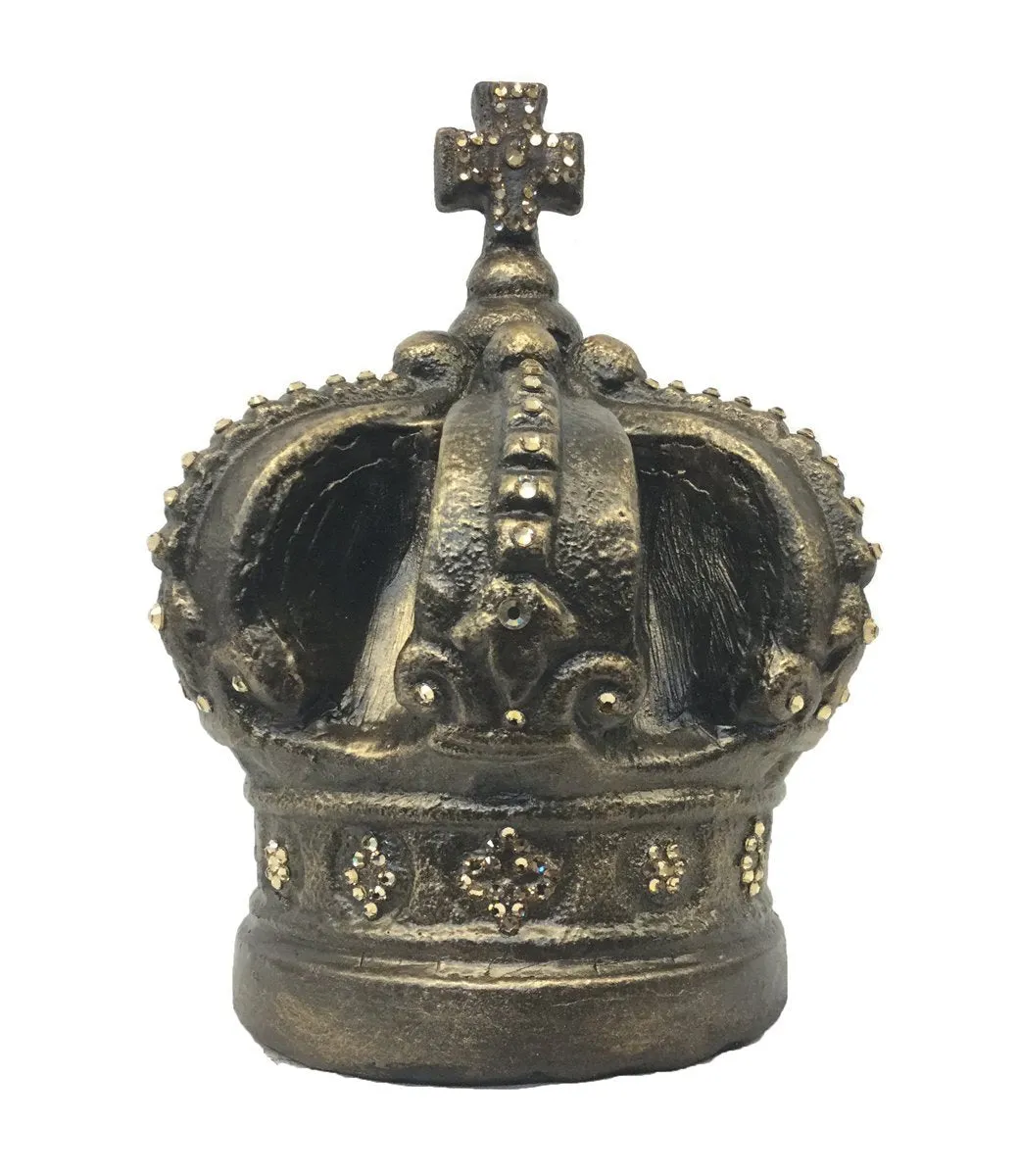 Jeweled Crown Candle Topper/Table Top Decor Ex.Lg  9" tall