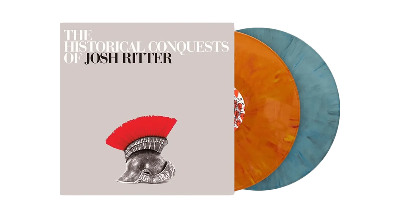 Josh Ritter : The Historical Conquests of Josh Ritter (Creamsicle & Power Blue with Black Vinyl)