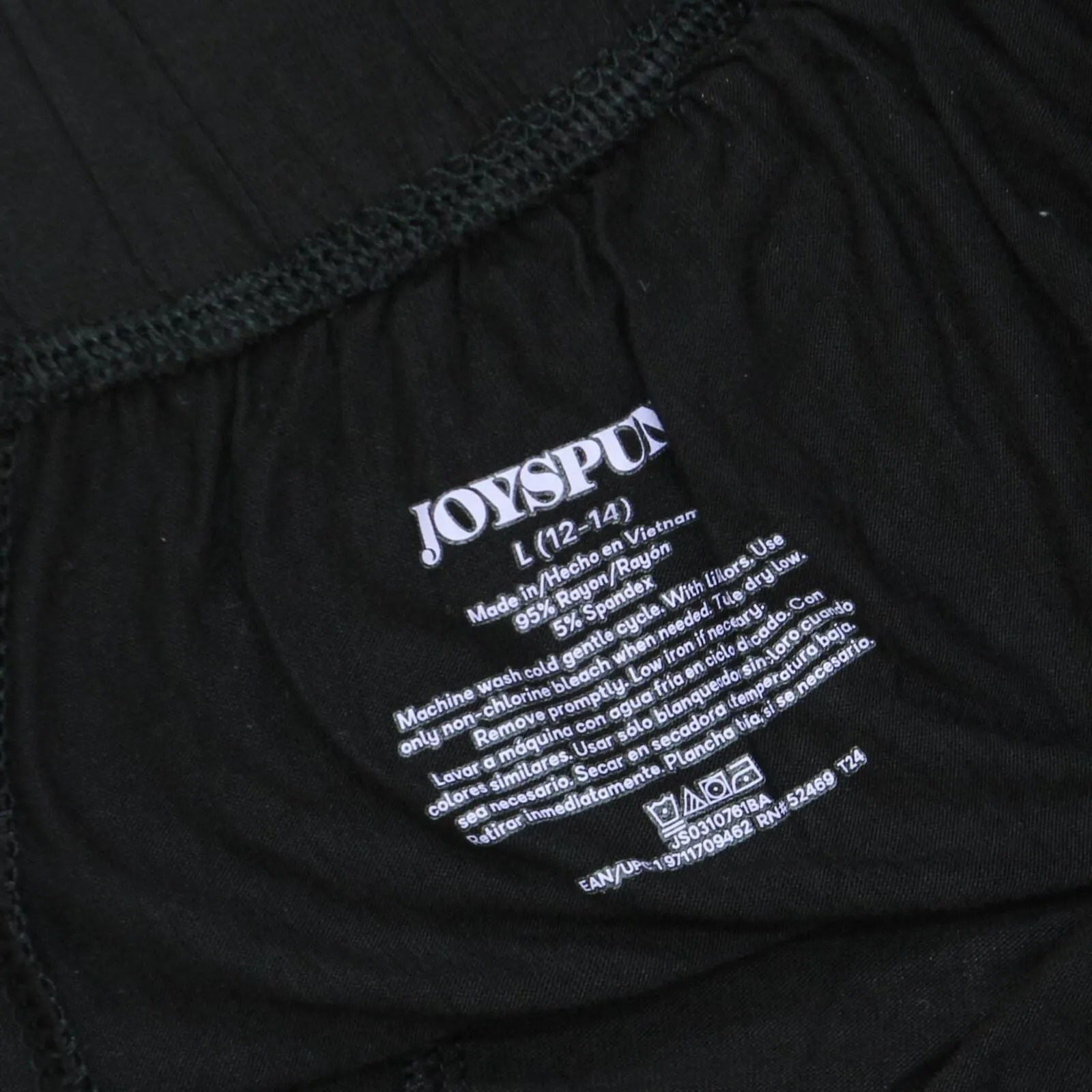 Joyspun Womens Knit Lightweight Sleep Pants 1667a0ca5ce7dc Black L