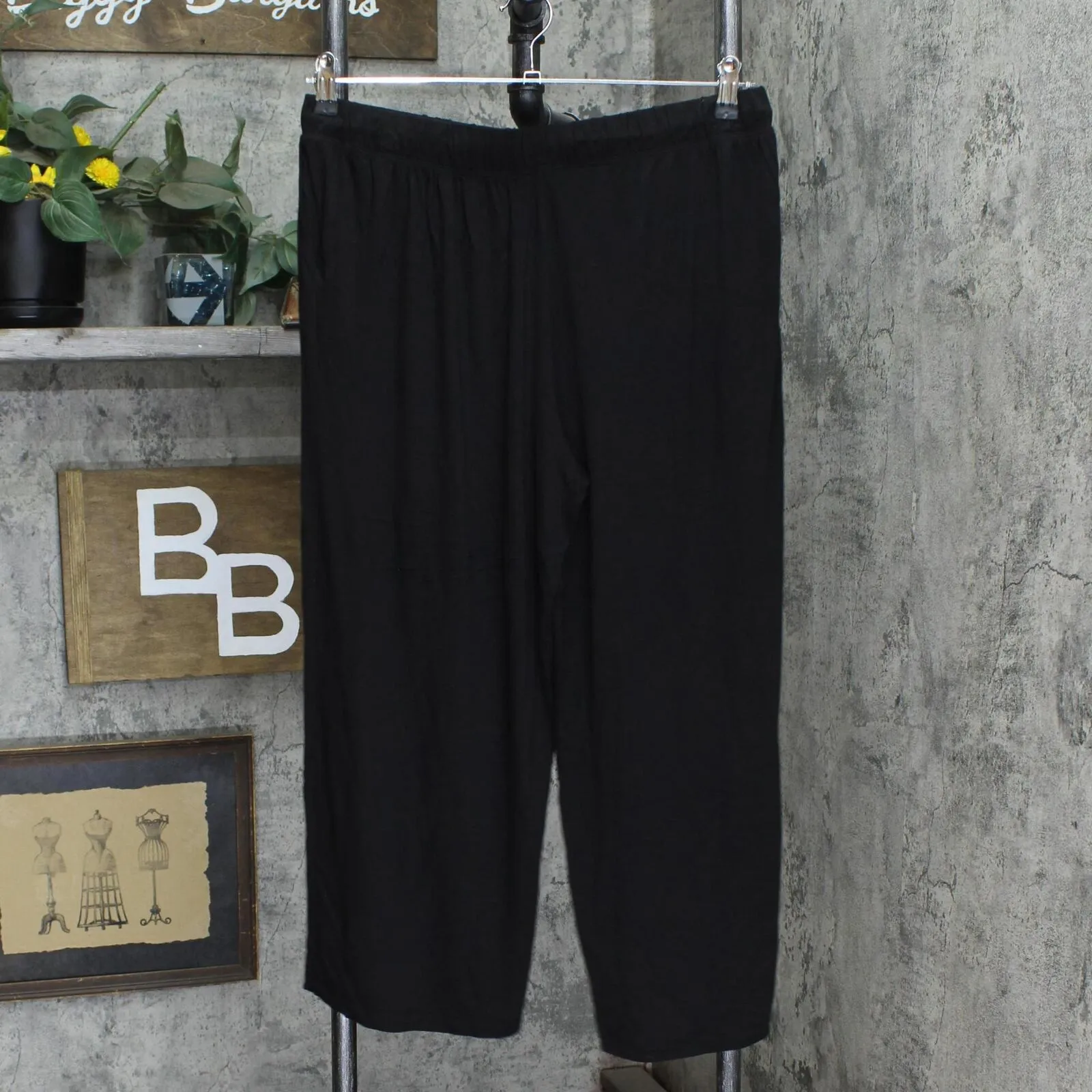 Joyspun Womens Knit Lightweight Sleep Pants 1667a0ca5ce7dc Black L