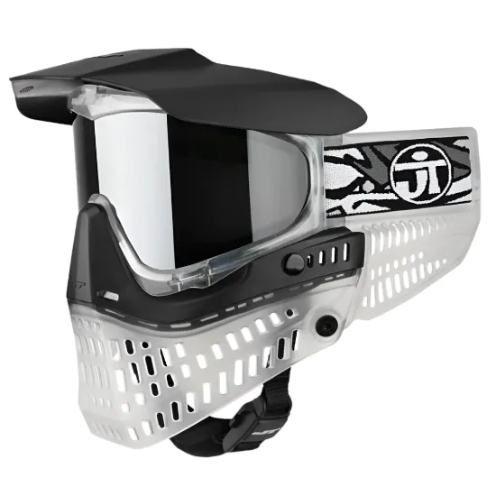 JT Spectra ProFlex Paintball Mask - Ice Clear w/Prizm Chrome Lens