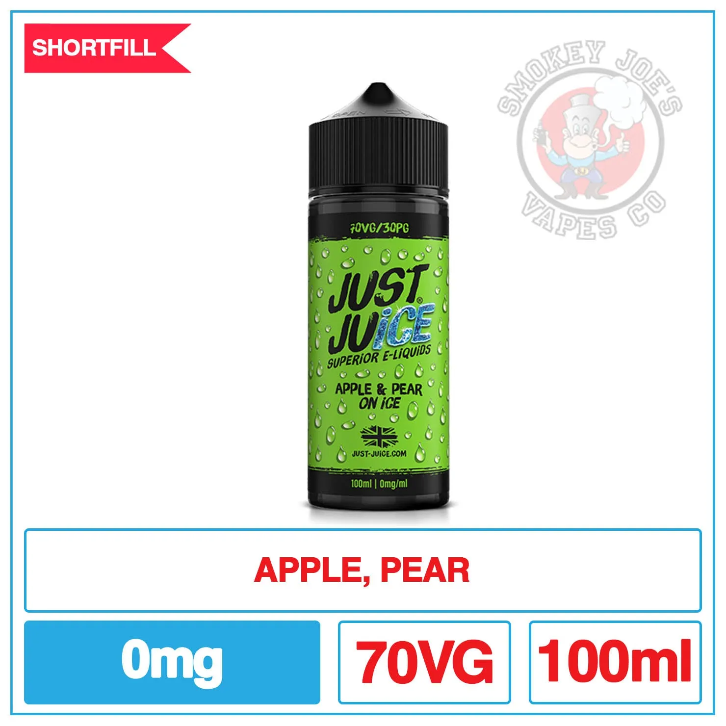 Just Juice - Apple And Pear On Ice - 100ml