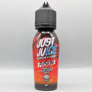 Just Juice Fusion - Mango & Blood Orange on Ice