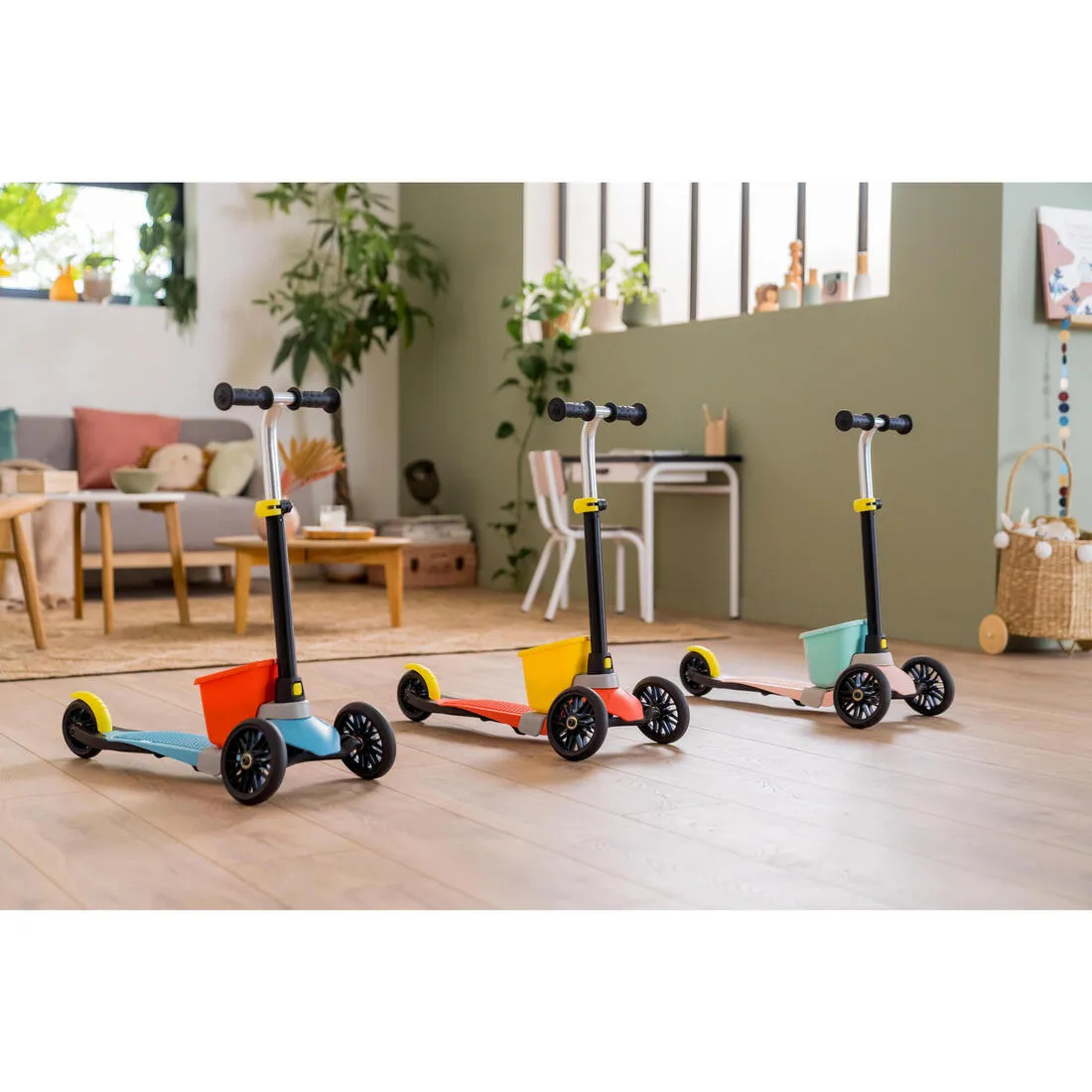 Kids' 3-Wheeled Scooter Frame B1