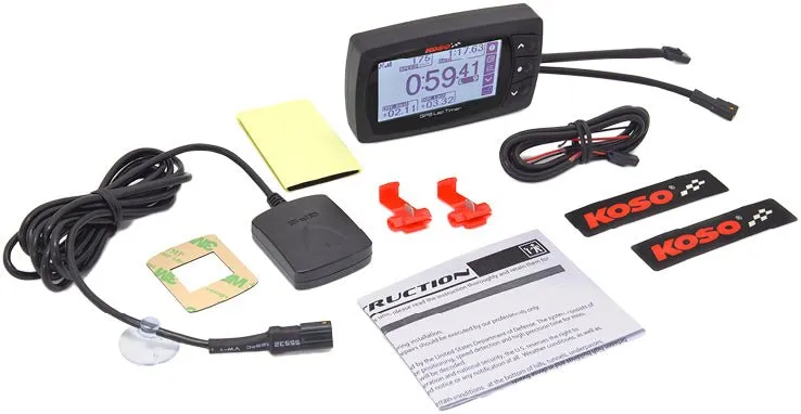 KOSO BA045100 GPS Lap Timer