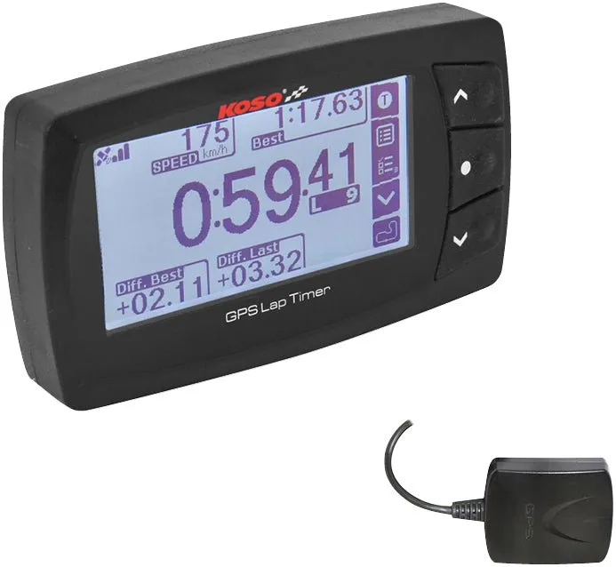 KOSO BA045100 GPS Lap Timer
