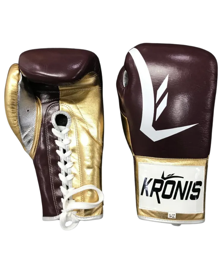 KRONIS Tiempo Glove BROWN/GOLD