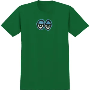 Krooked - Eyes Lg Tee Kelly Green/Blue