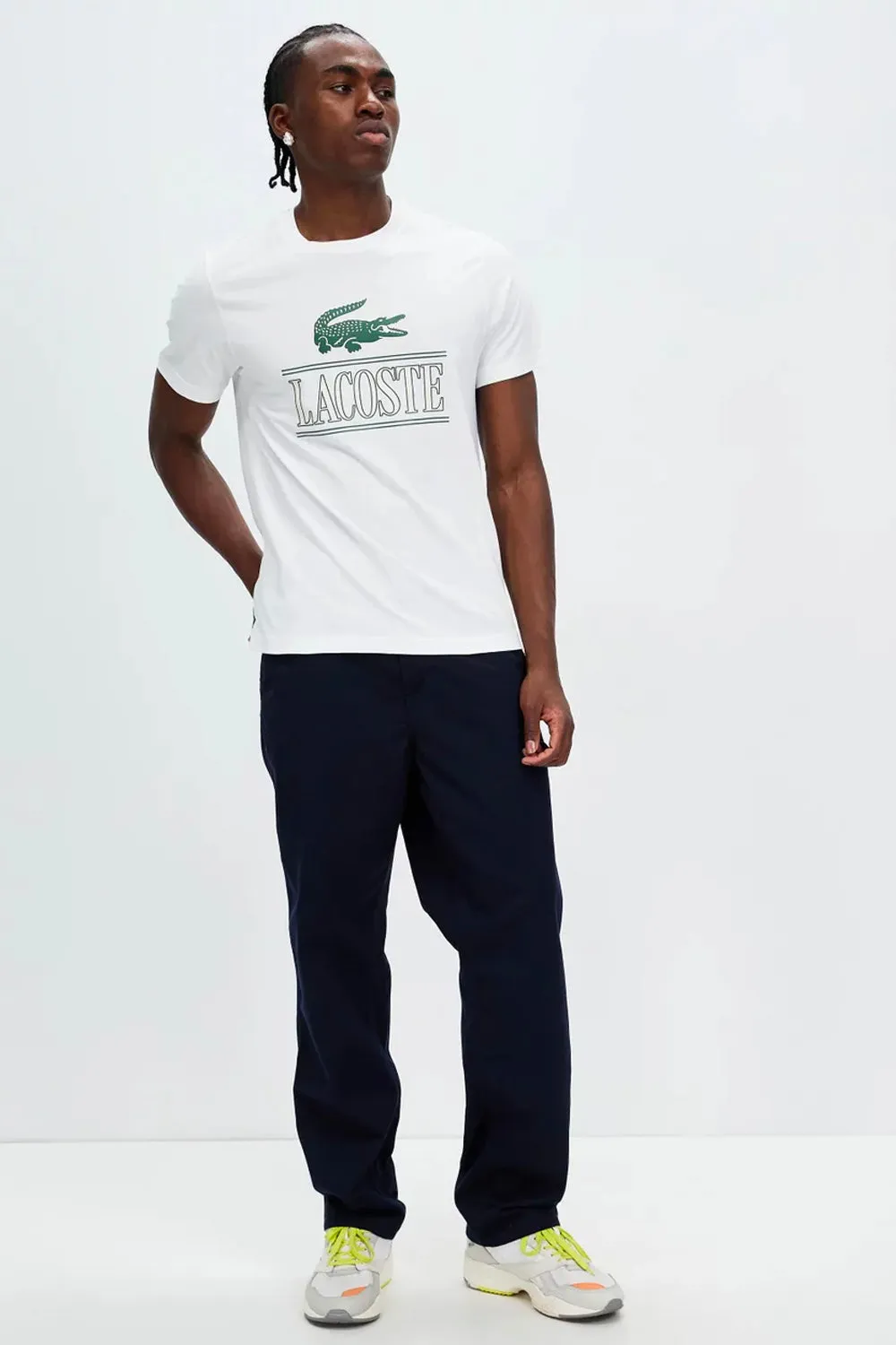 LACOSTE CORE GRAPHICS BIG LOGO T-SHIRT TH1218