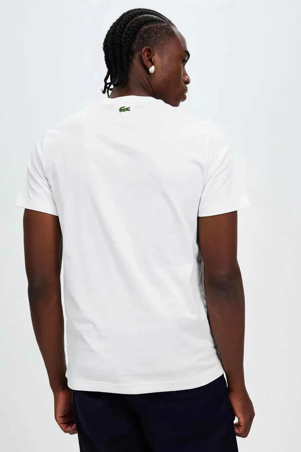 LACOSTE CORE GRAPHICS BIG LOGO T-SHIRT TH1218