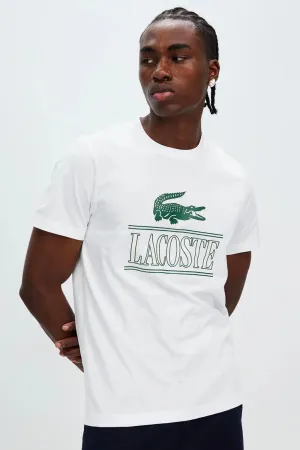LACOSTE CORE GRAPHICS BIG LOGO T-SHIRT TH1218