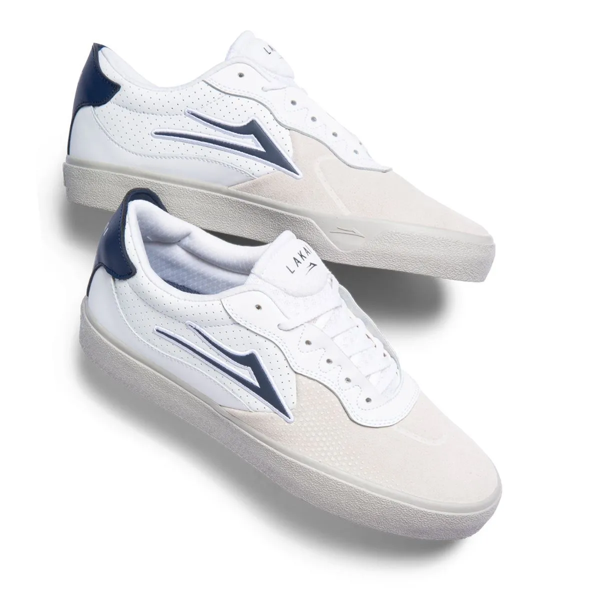 Lakai Essex Leather Skate Shoes - White