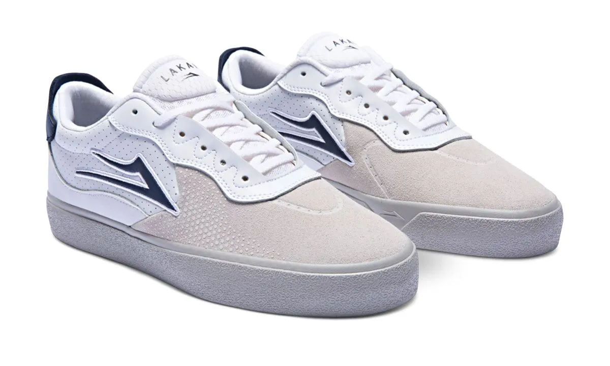 Lakai Essex Leather Skate Shoes - White