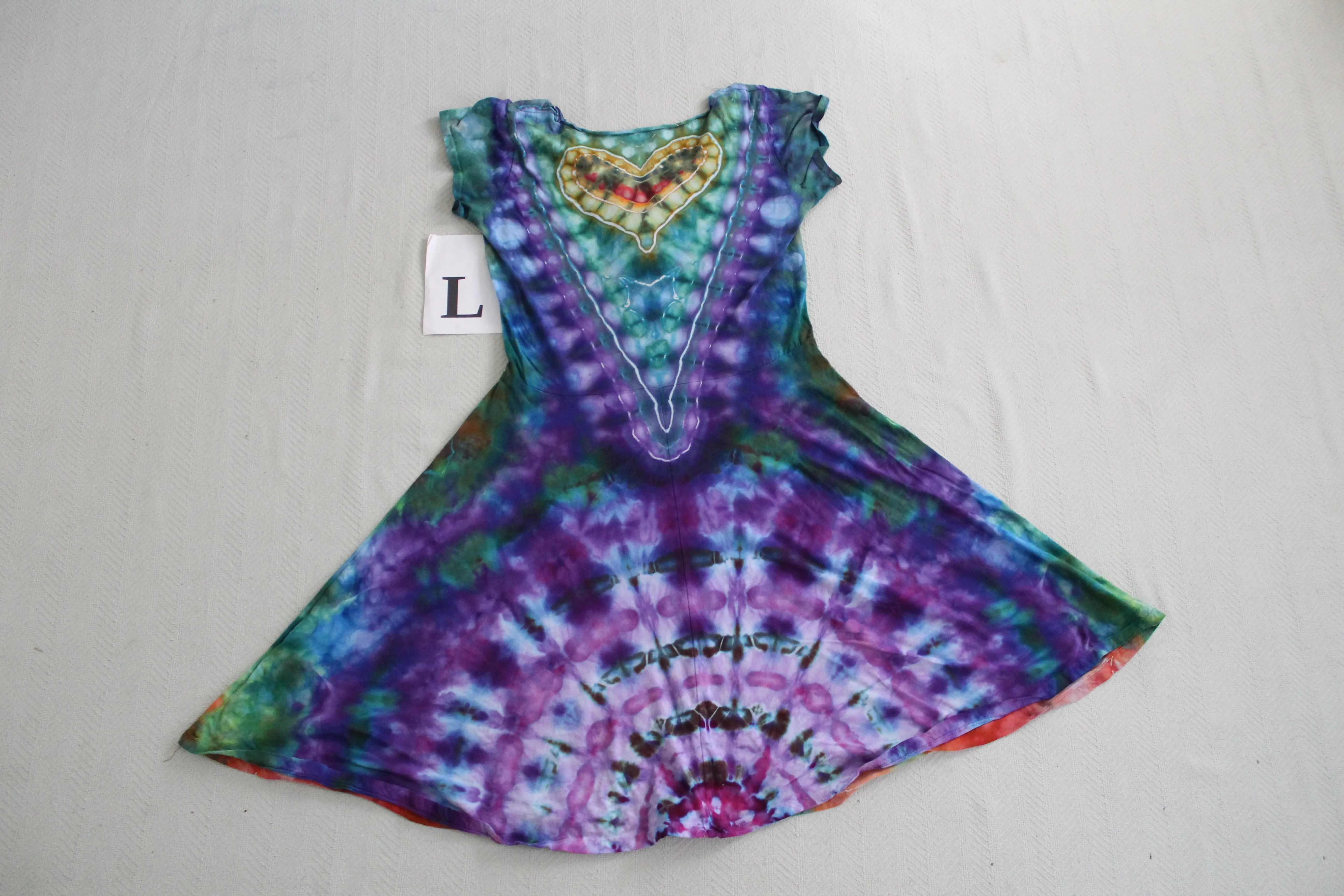Large Twisted Front Dress