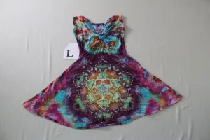 Large Twisted Front Dress