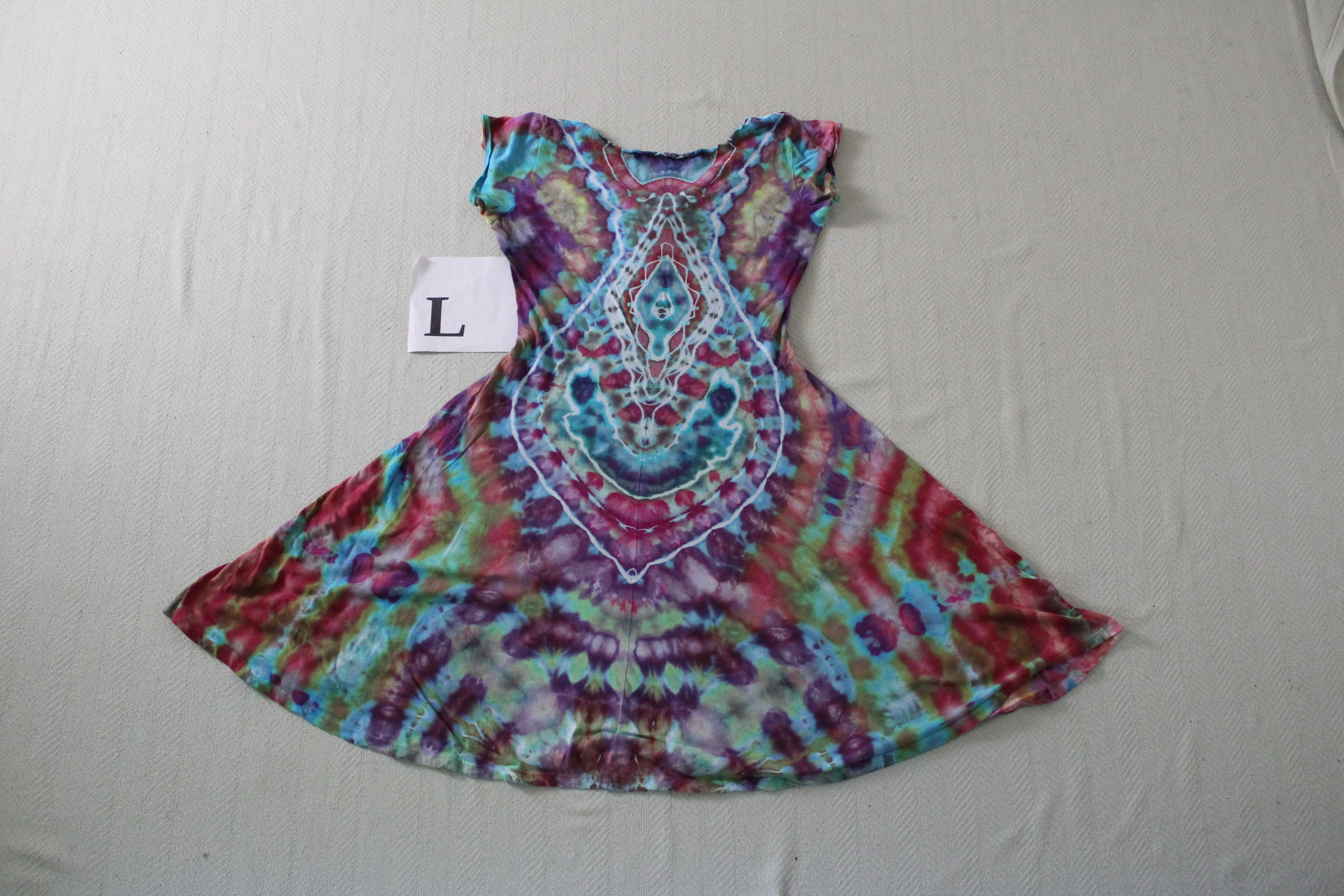 Large Twisted Front Dress