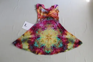 Large Twisted Front Dress