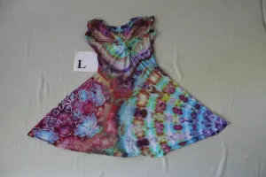Large Twisted Front Dress