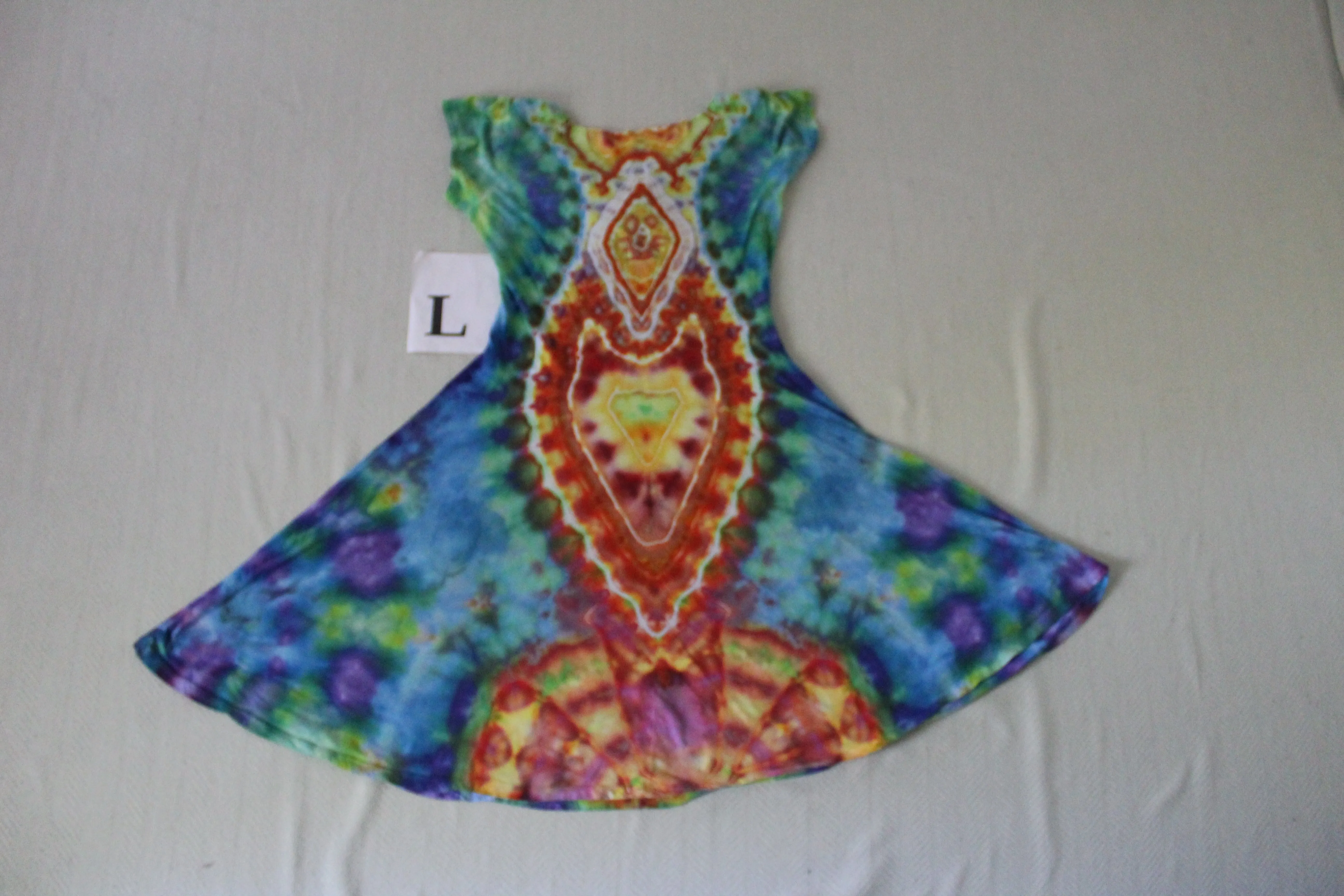 Large Twisted Front Dress
