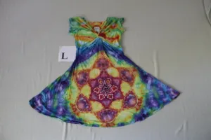 Large Twisted Front Dress