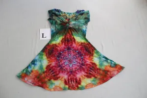 Large Twisted Front Dress