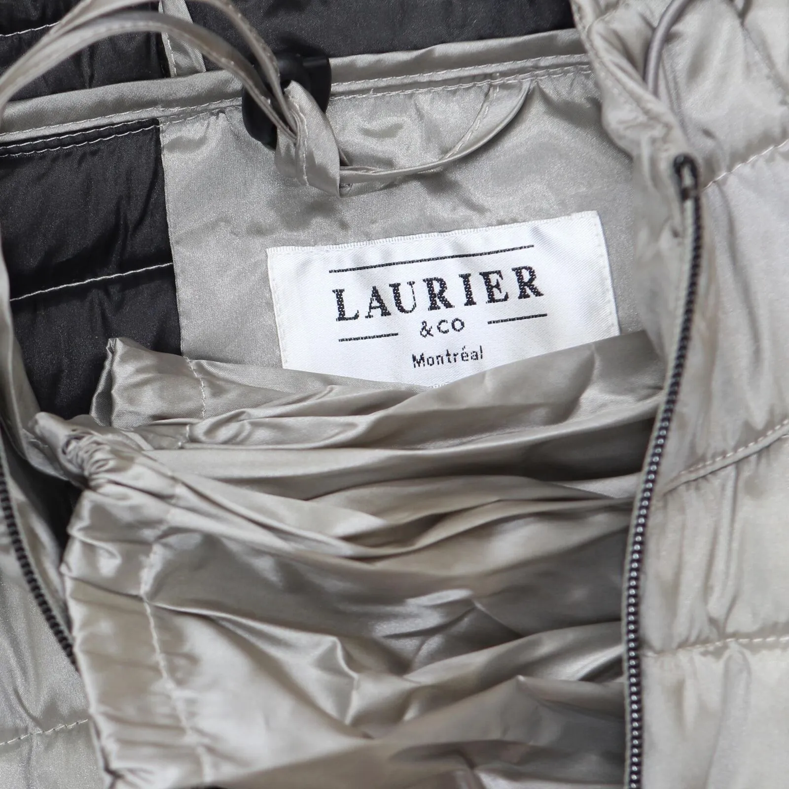 Laurier & Co. Womens Lightweight Quilted Puffer Jacket