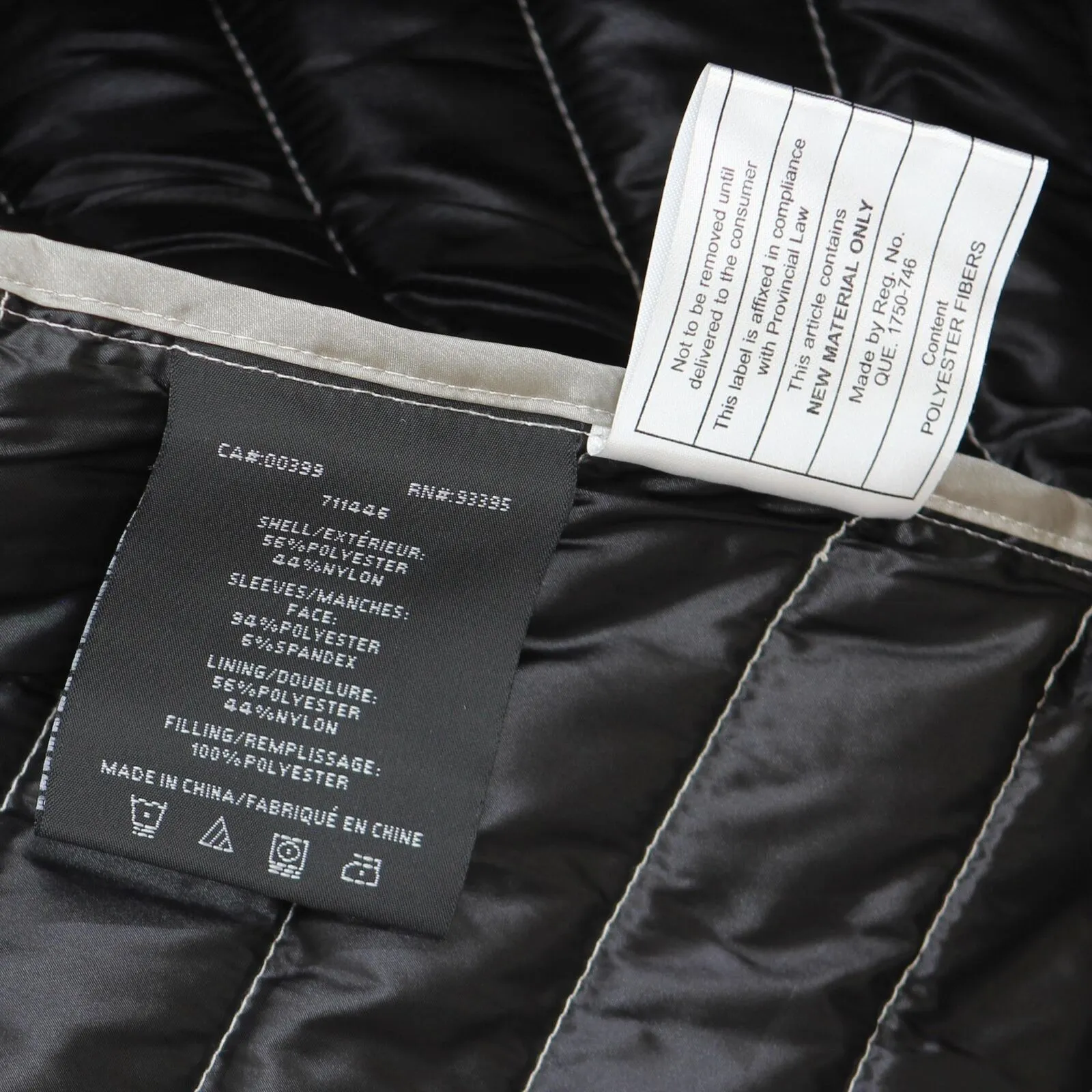 Laurier & Co. Womens Lightweight Quilted Puffer Jacket