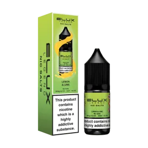 LEMON & LIME 10ML NIC SALT BY ELUX LEGEND 10MG(1%) | 20MG(2%)
