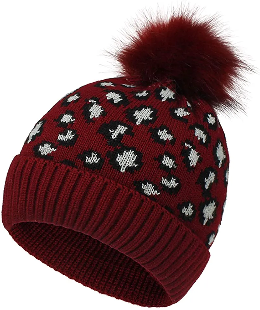 Leopard Beanie