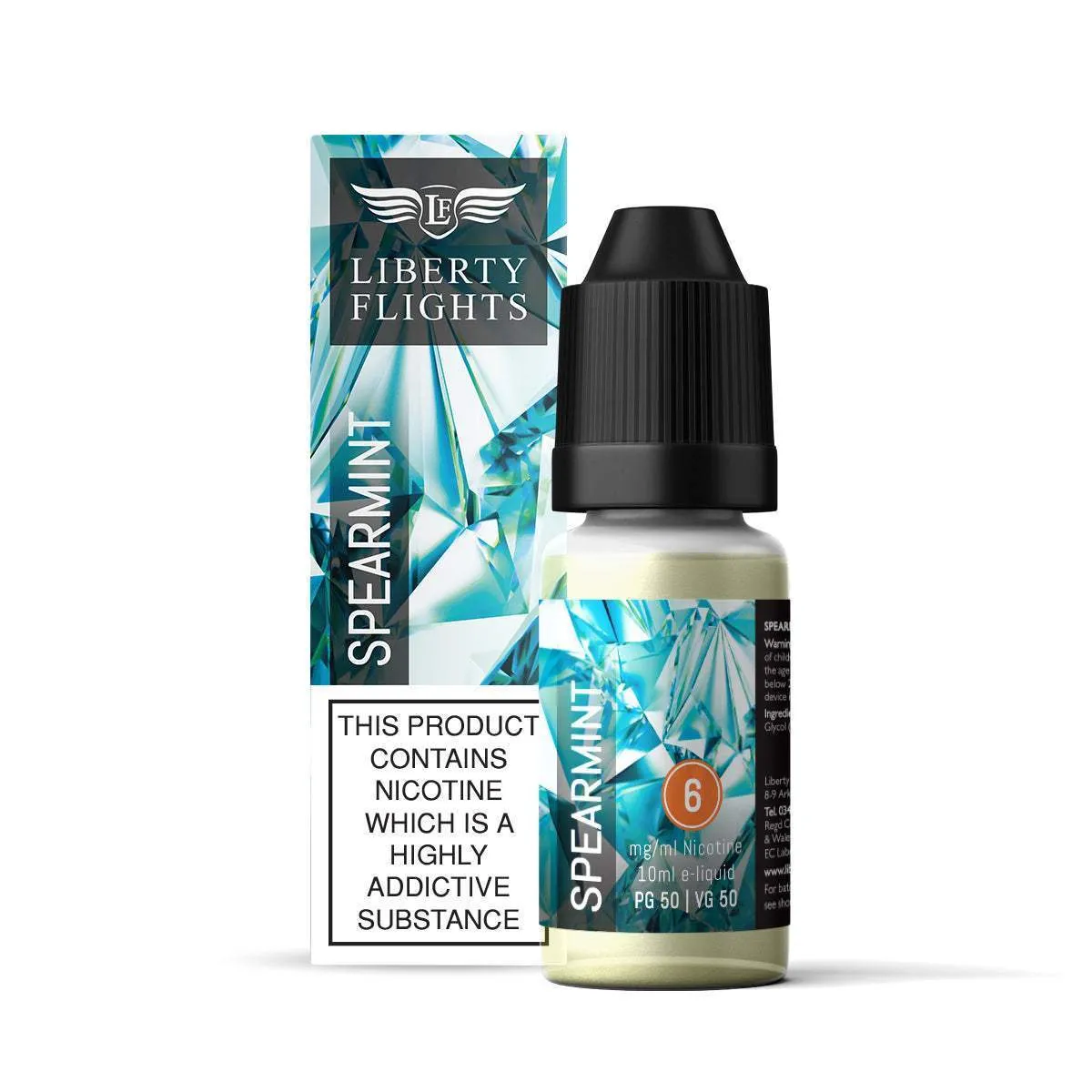 LIBERTY FLIGHTS XO - MENTHOL FLAVOURS - 10 X 10ML OFFER