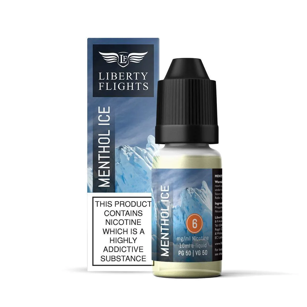 LIBERTY FLIGHTS XO - MENTHOL FLAVOURS - 3 X 10ML OFFER