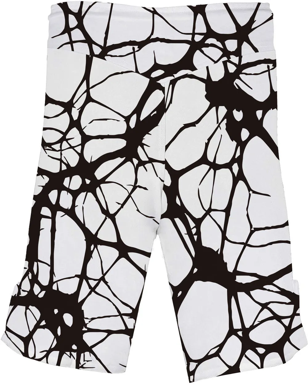 Lightning White MMA Training No GI shorts
