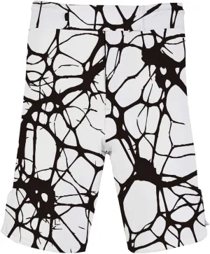 Lightning White MMA Training No GI shorts