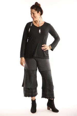 Lightweight A-Line Tee 1211 Black