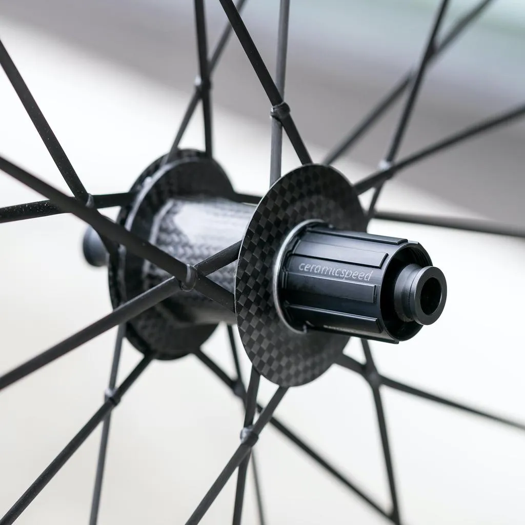 Lightweight OBERMAYER EVO Clincher Disc Brake Wheelset - Schwarz Edition